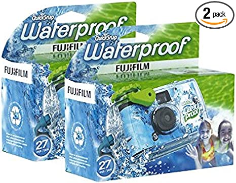FUJIFILM QuickSnap Waterproof 800 35mm Disposable Camera